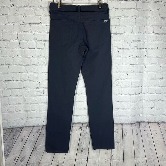 Vineyard Vines Performance 5 Pocket Gray Golf Pants size 28x32 Style 1P001095 - Picture 5 of 9